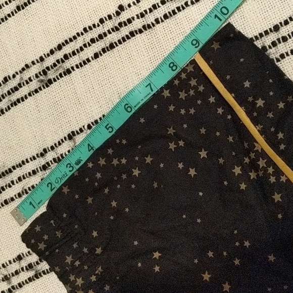 Black & Gold Stars Sleepwear Shorts - Picture 5 of 11